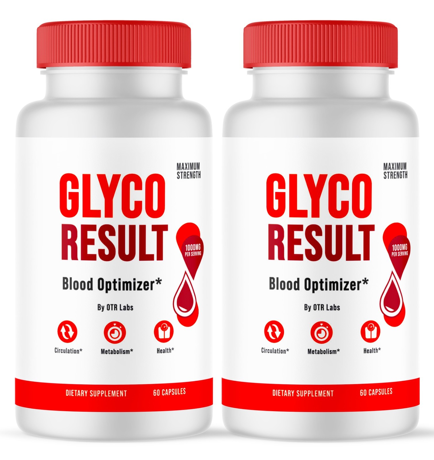 Glyco Result Blood Health Support Dietary Supplement 120 Capsules
