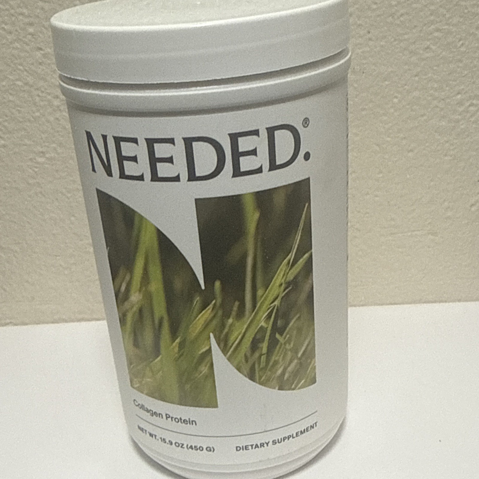 NEEDED. Hydrolyzed Bovine Collagen Powder Fast-Mix Unflavored 15.9 oz 450g