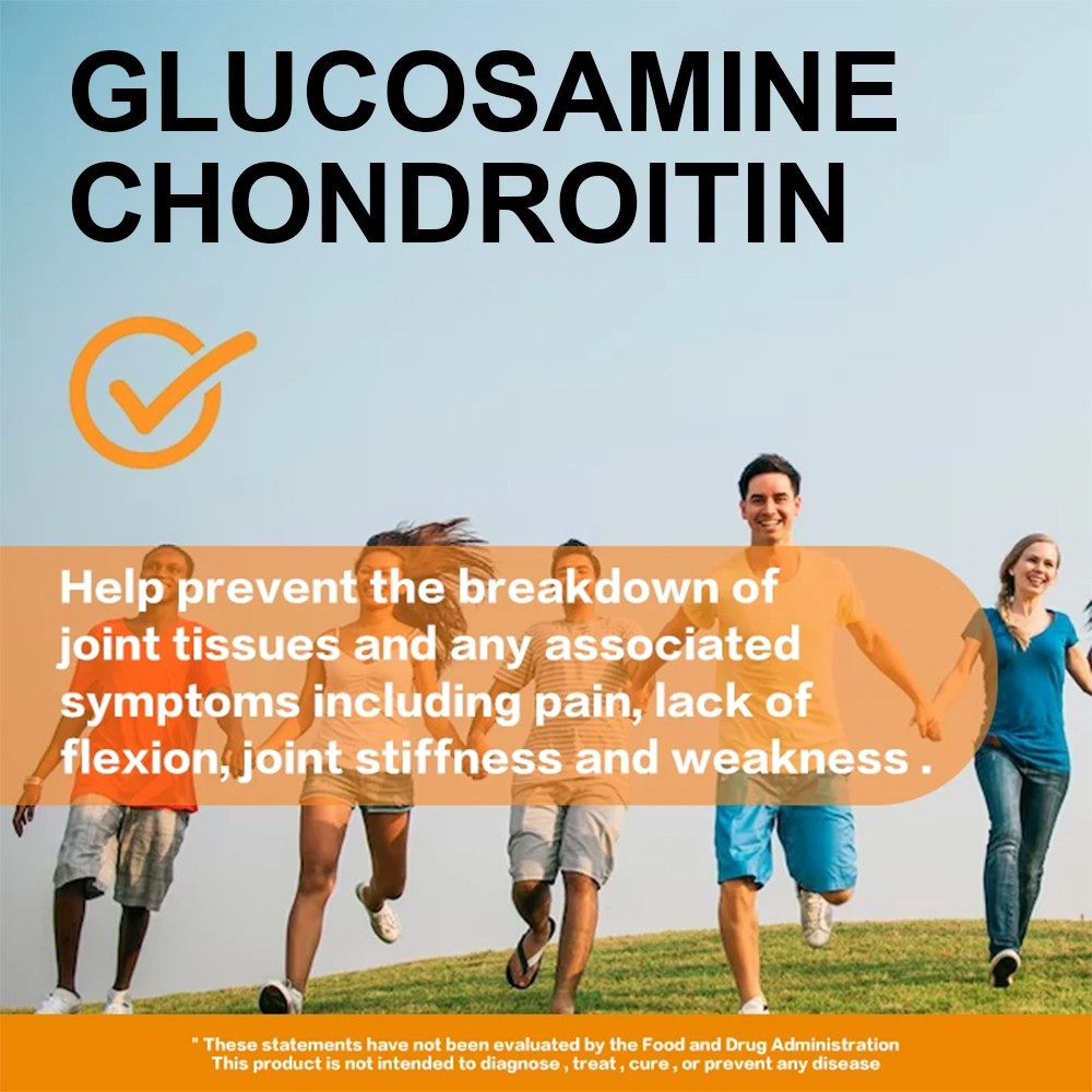 Glucosamine Chondroitin Turmeric & MSM – Bones Joint Support 30/60/120 Capsules
