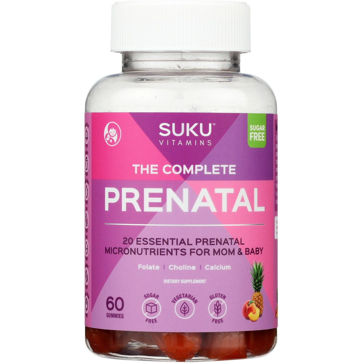 Complete Prenatal Vitamins By Suku 60 Gummies Dietary Supplement Ct 1 Pack