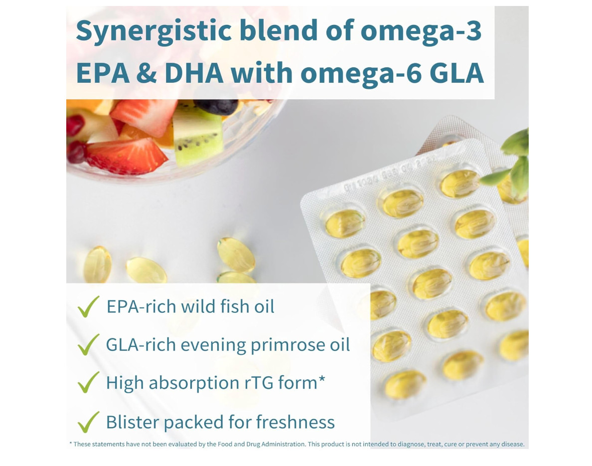Igennus Pharmepa Complete rtg Omega 3 1000mg EPA DHA 60 Softgels EXP 06/27