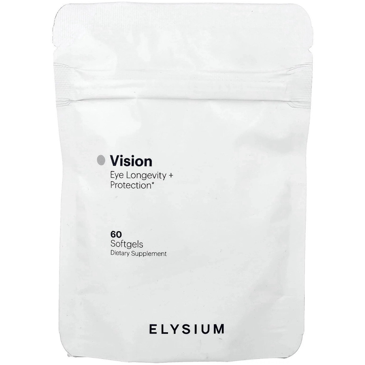 Elysium Vision Eye Health + Protection Vegetarian 60 Softgels EXP 09/2027