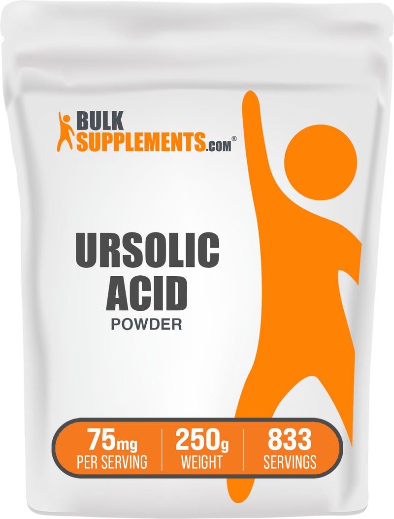 BulkSupplements Ursolic Acid Powder – from Rosemary Extract – 125mg Per Serving