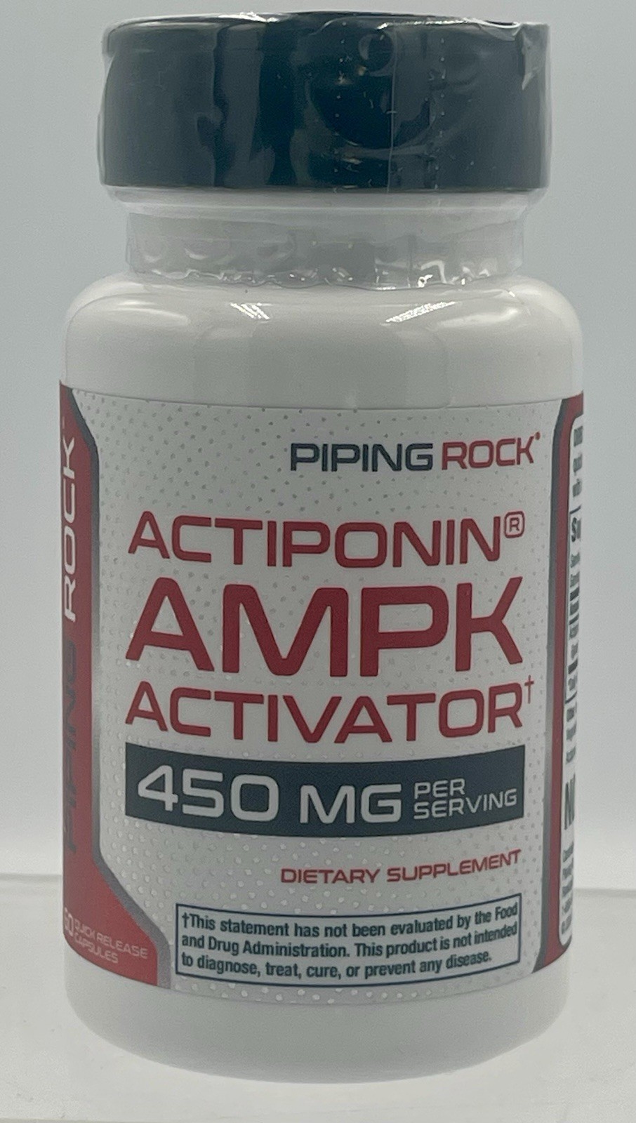 Piping Rock AMPK Metabolic Activator 450mg Gynostemma 60 Caps EXP12/27