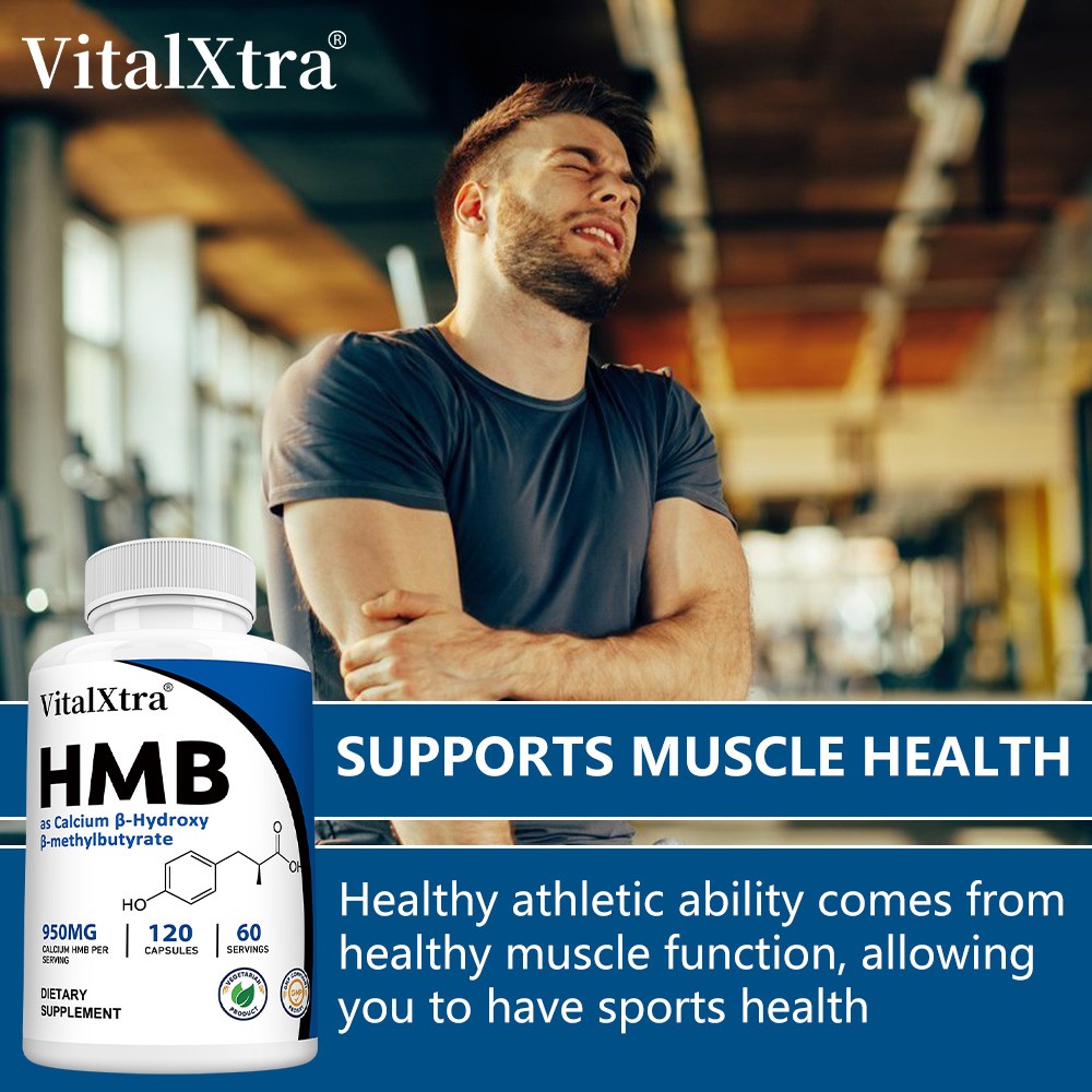 Calcium β Hydroxy β Methylbutyrate Capsules Enhance Protein Synthesis 30-120 CT