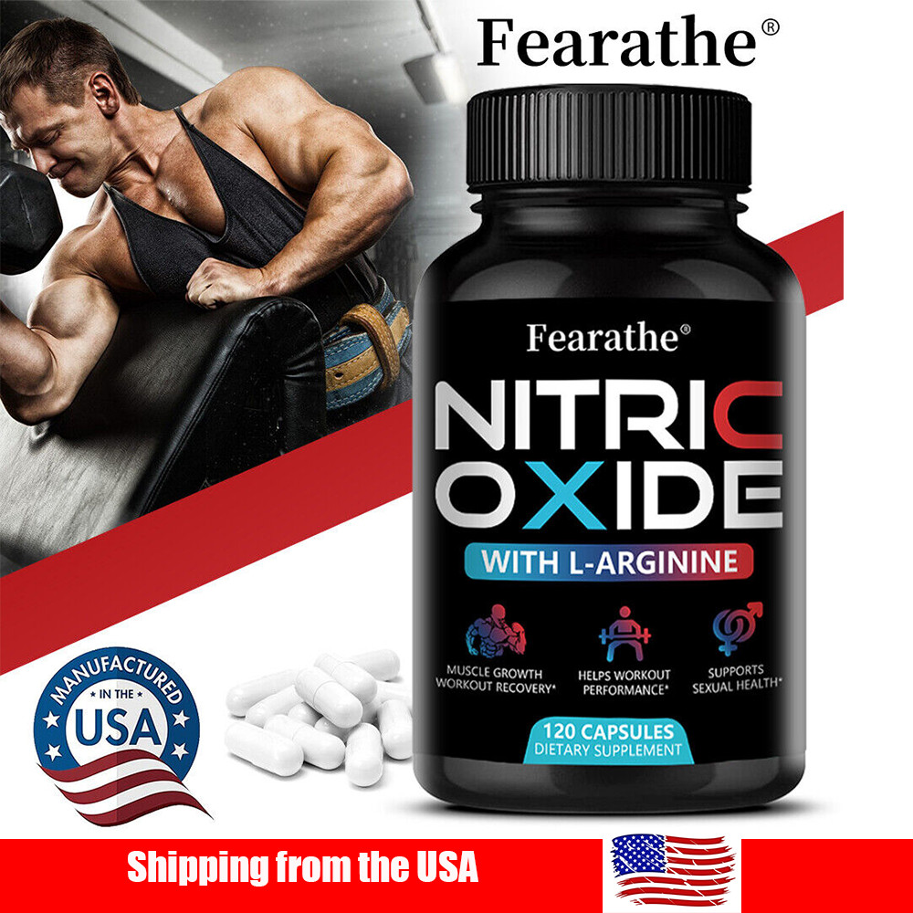Nitric Oxide Promotes Muscle Growth Workout Recovery No Artificial Flavor