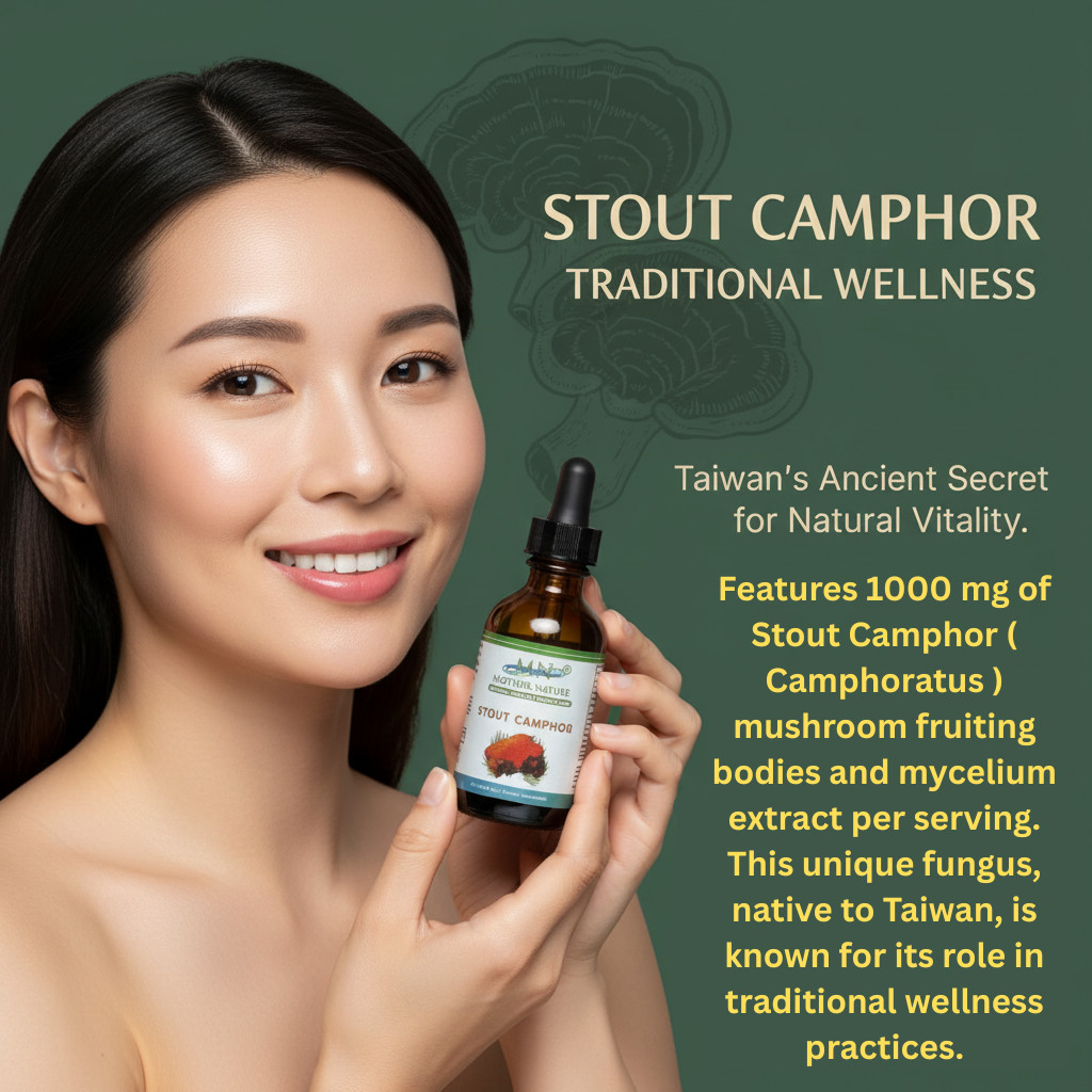 Mother Nature Stout Camphor Liver Health Dietary Supplements – 60 ML