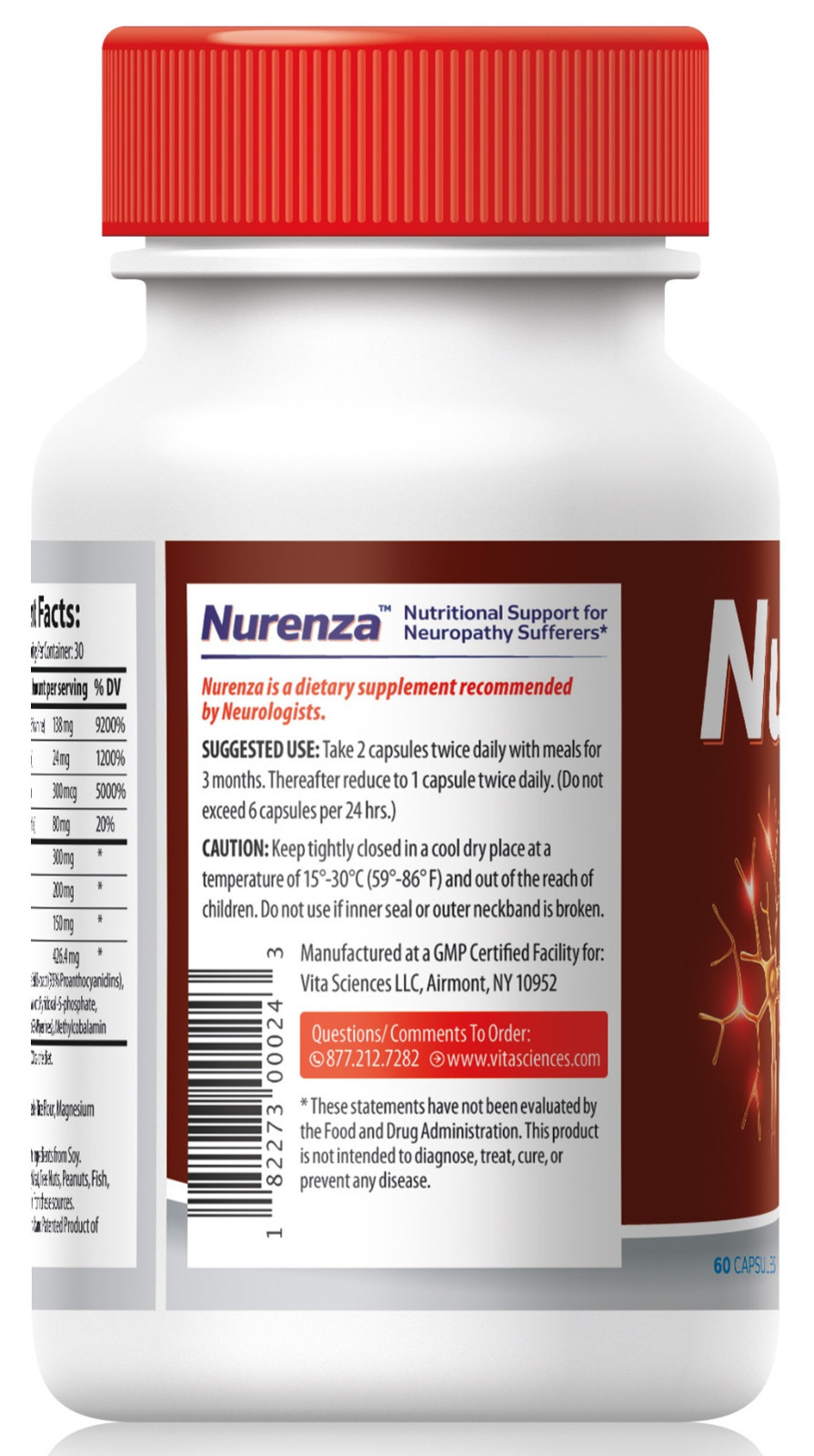 Nerve Pain Relief Neuropathy Pain Relief Nerve Support Formula