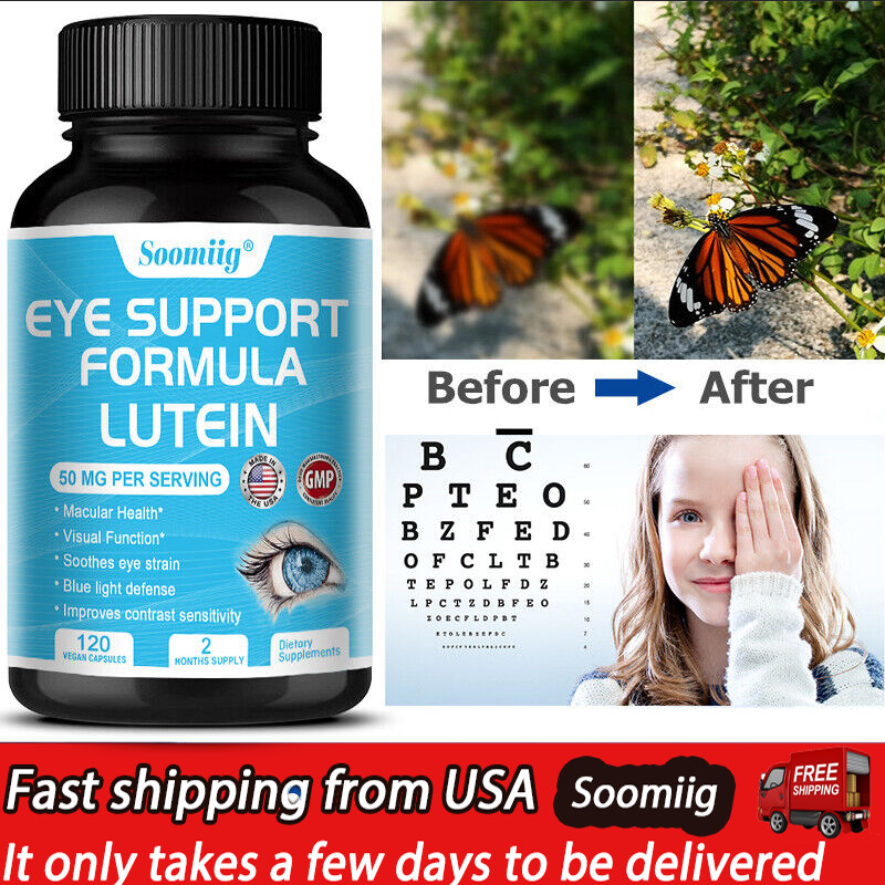 Eye Health Supplement, Lutein and Zeaxanthin, Vision Health, Eye Strain Support