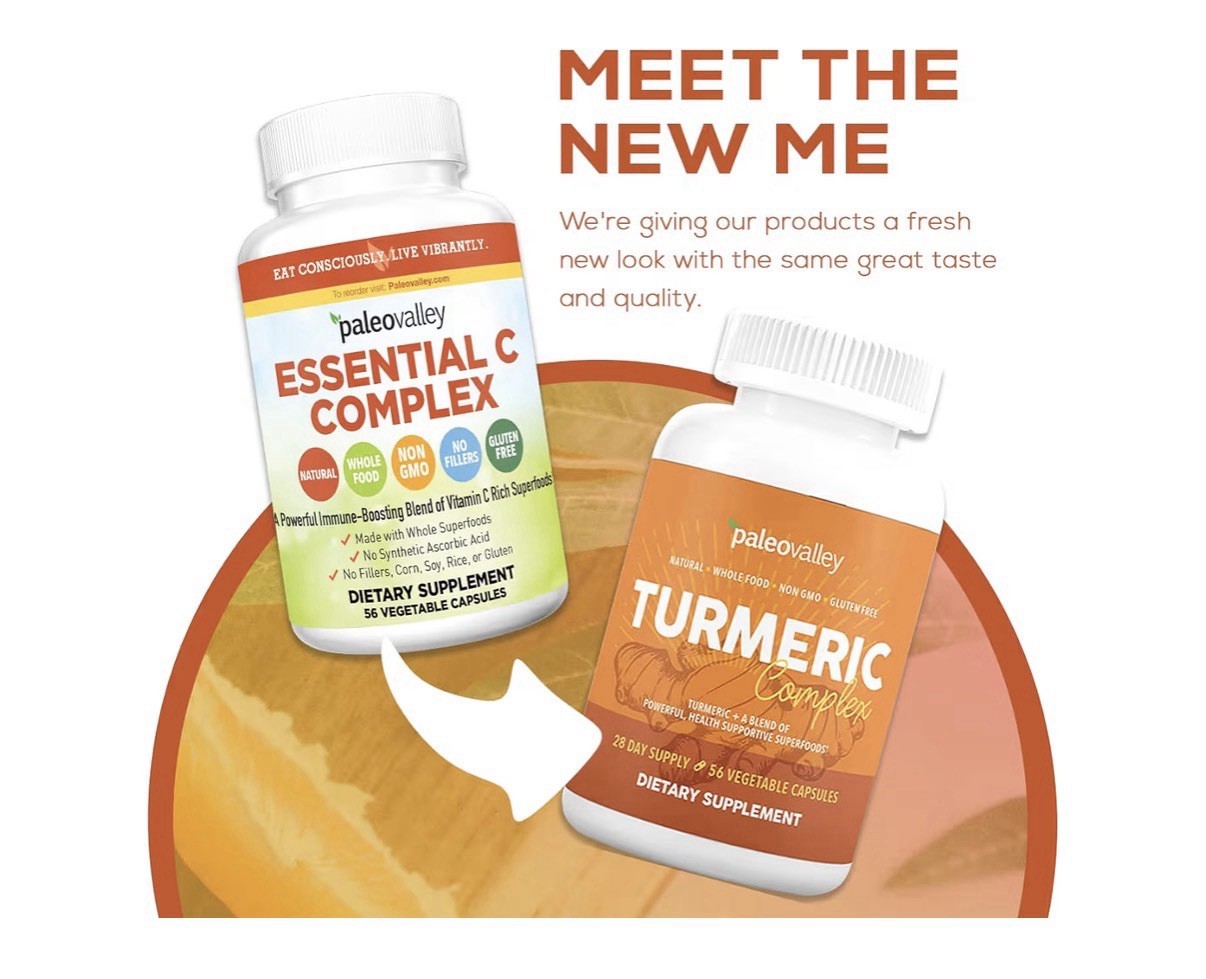 Paleovalley Organic Turmeric Complex Full Spectrum Organic Turmeric 56 Capsules