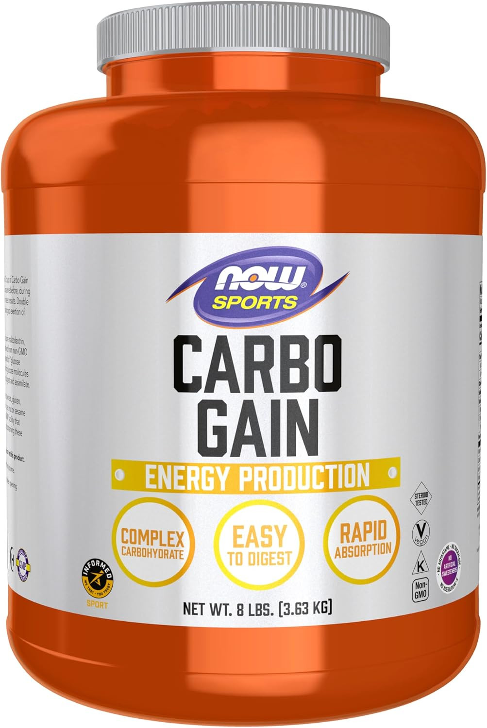 Sports Nutrition, Carbo Gain Powder (Maltodextrin), Rapid Absorption, Energy …