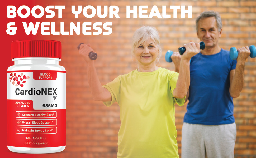 (5 Pack) CardioNEX Blood Support Capsules, CardioNEXX Supplement (300 Capsules)