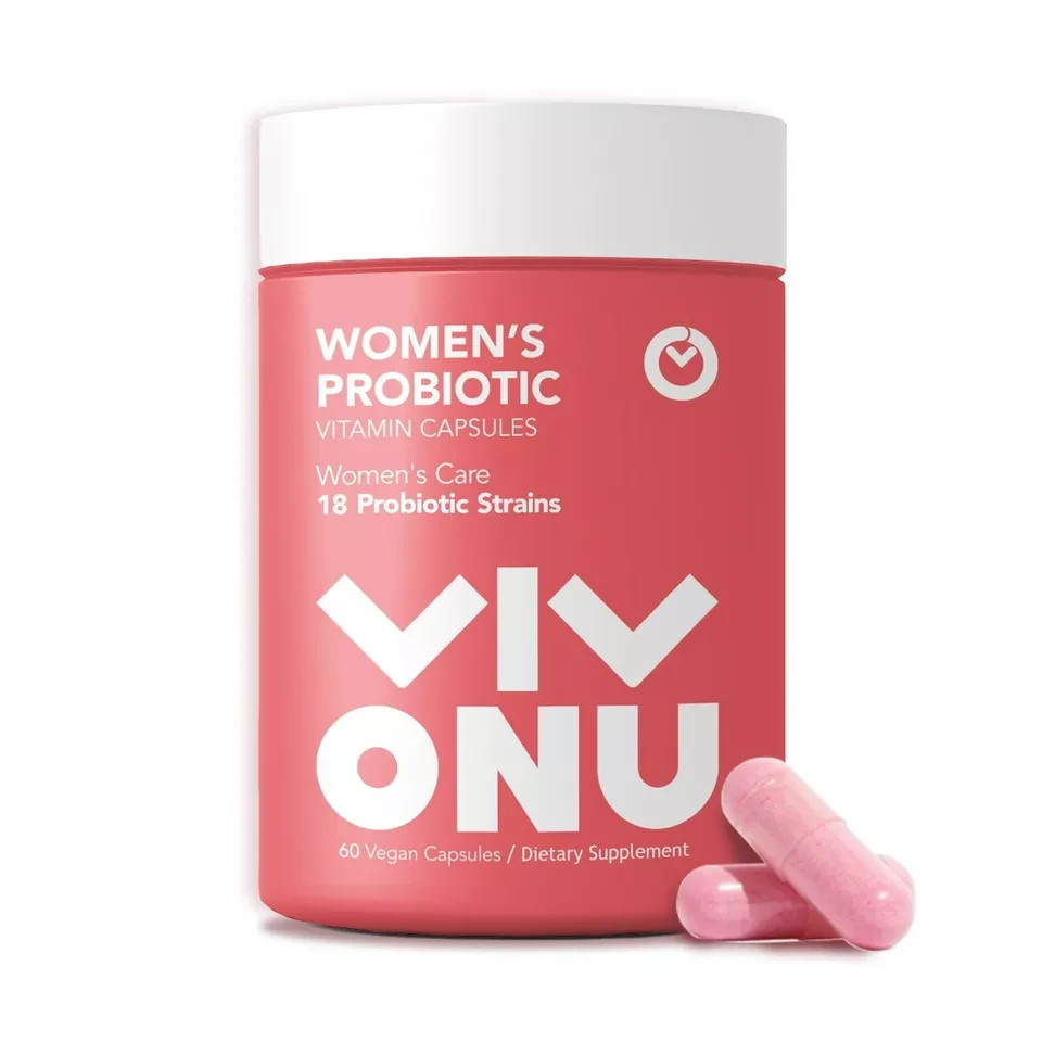 VIVONU Vaginal Probiotics Capsules for Women pH Balanc 60 Count free shipping