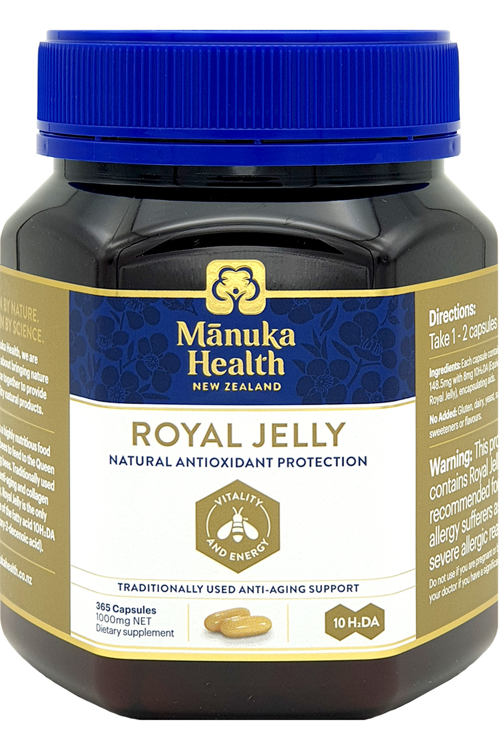 Manuka Health NEW ZEALAND Royal Jelly 365caps