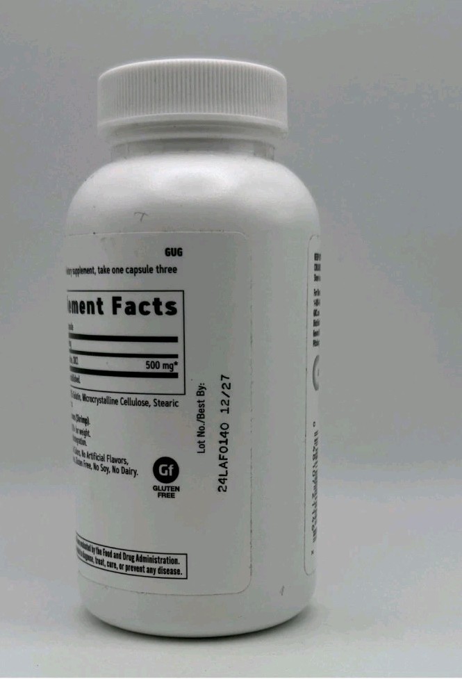 GNC Glucosamine Sulfate Joint Supplement 500 mg 90 Capsules NEW EXP 12/2027