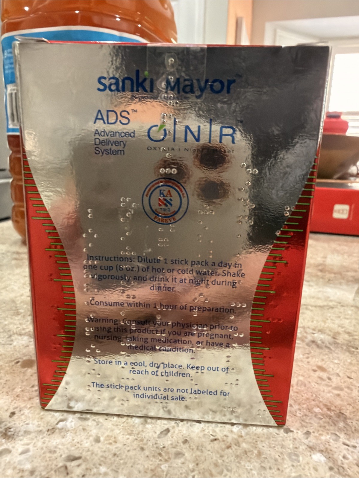 Sanki Kronuit Fire Dietary Natural Fruit Flavor 27 Stick Packs