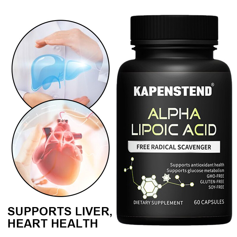 Alpha Lipoic Acid Capsules * Supports antioxidant health And glucose metabolism