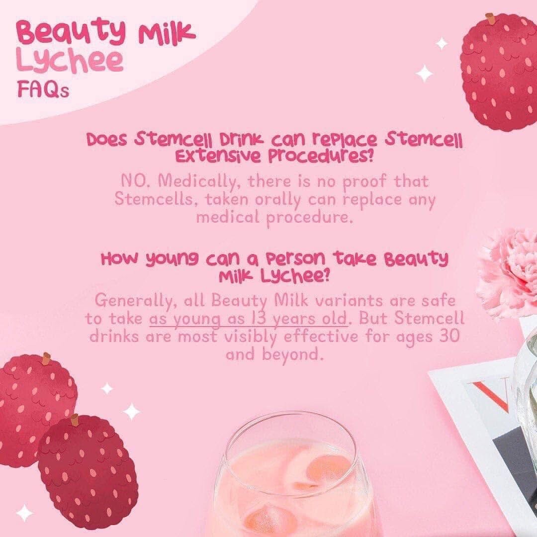 Dear Face Beauty Milk Premium Japanese Lychee (Louise Beauty Box 🇺🇸)