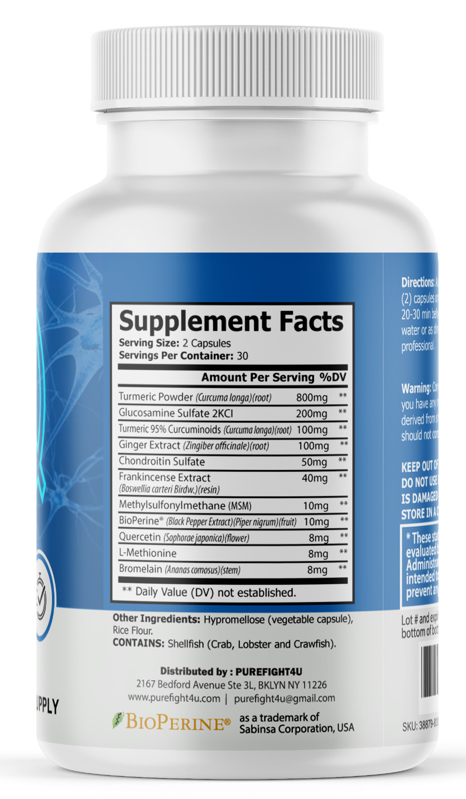 Nerve Q Capsules Nerve Health Supports Circulation Supplement – 6 Bottles