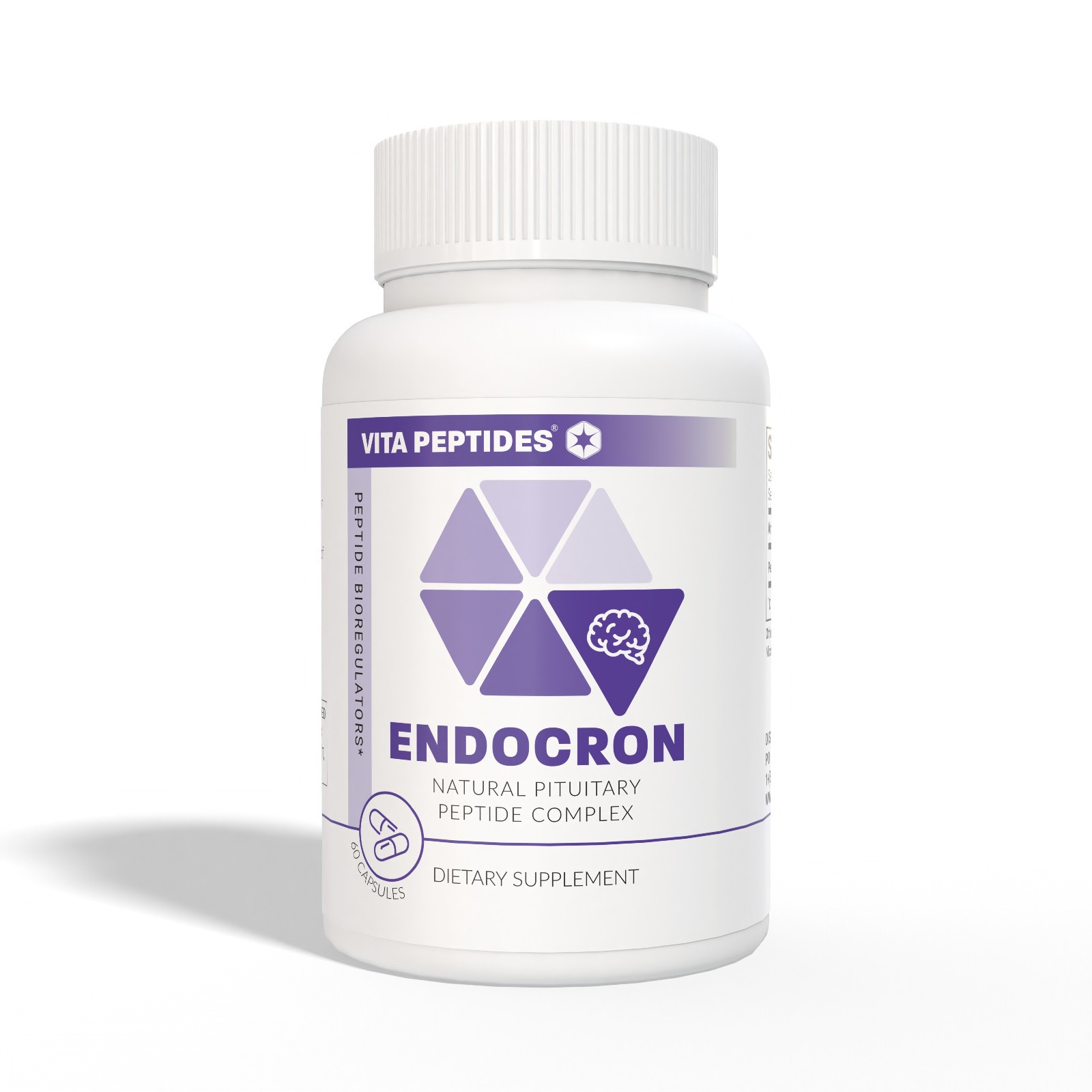 Endocron – Pituitary Peptide Bioregulator 30 & 60 Capsules – Free Shipping