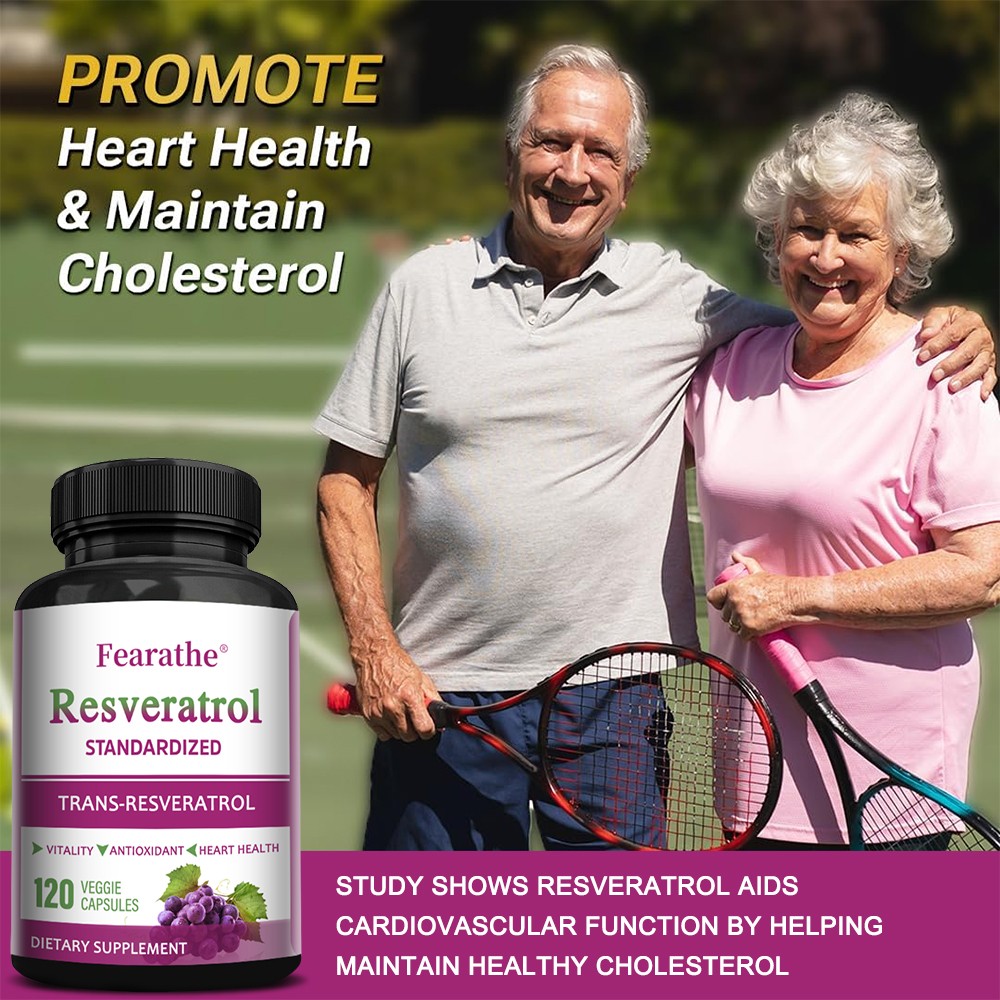 Resveratrol 1000mg Maximum Strength Natural Anti Aging Antioxidant 120Capsules