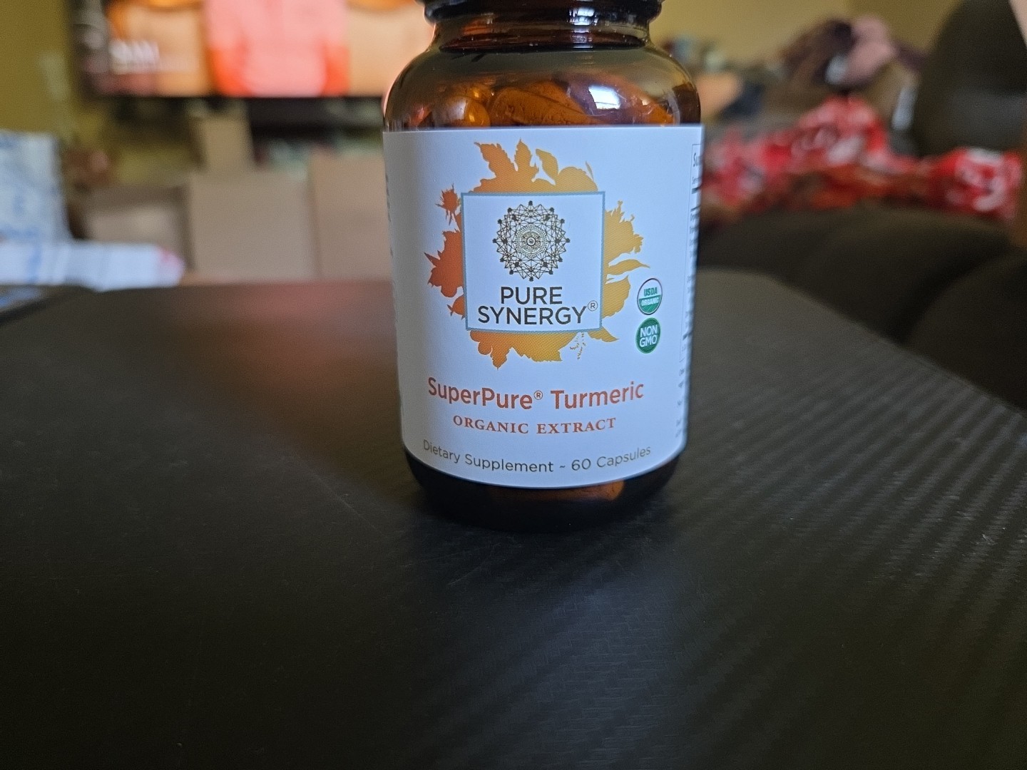 NEW – PURE SYNERGY SuperPure Turmeric (60) capsules EXPIRATION 01/2028