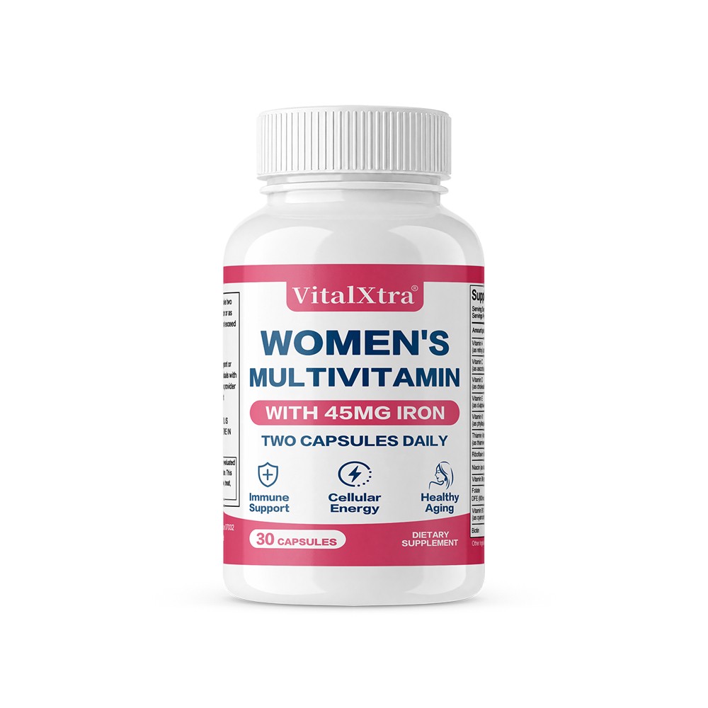 Women Daily Multivitamin 22in1 Mineral+Probiotic,Energy,Gut,Skin&Immune,30~120CT