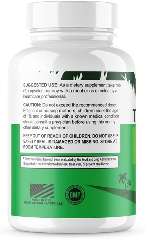 (5 Pack) Tropical Rise Capsules, Official Tropical Rise Support Supplement 300ct