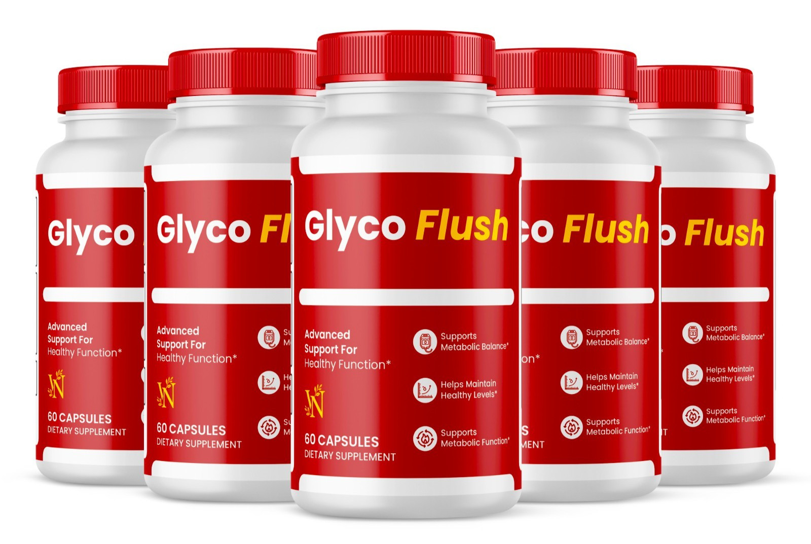 Glyco Flush, GlycoFlush for Daily Metabolism Support Dietary Supplement 300CT