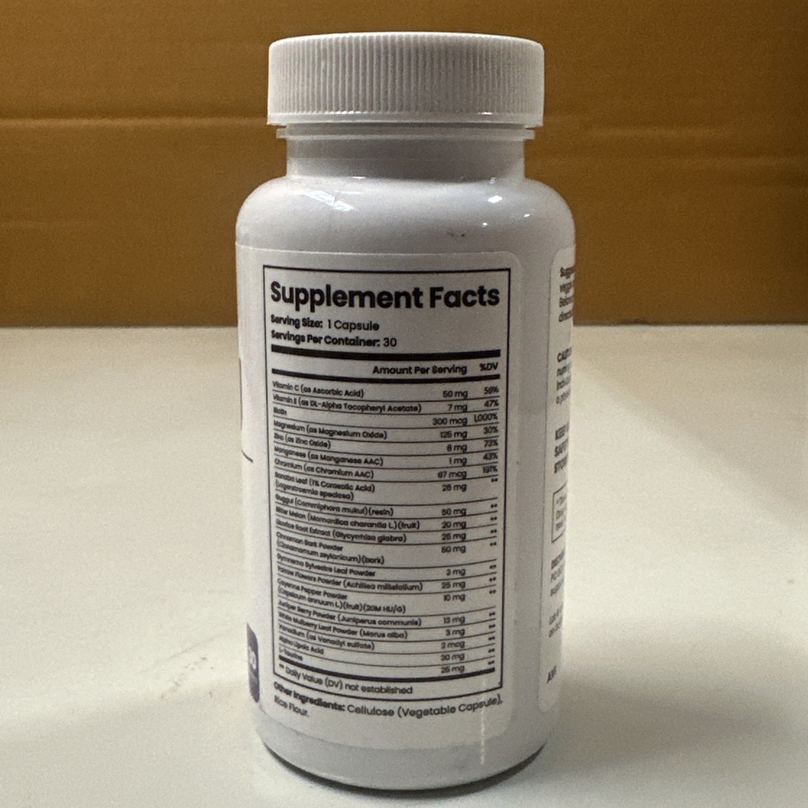 Alpha Vantage Blu Renu with Biotin Ultra Potency 30 Capsules Exp 8/27 Sealed
