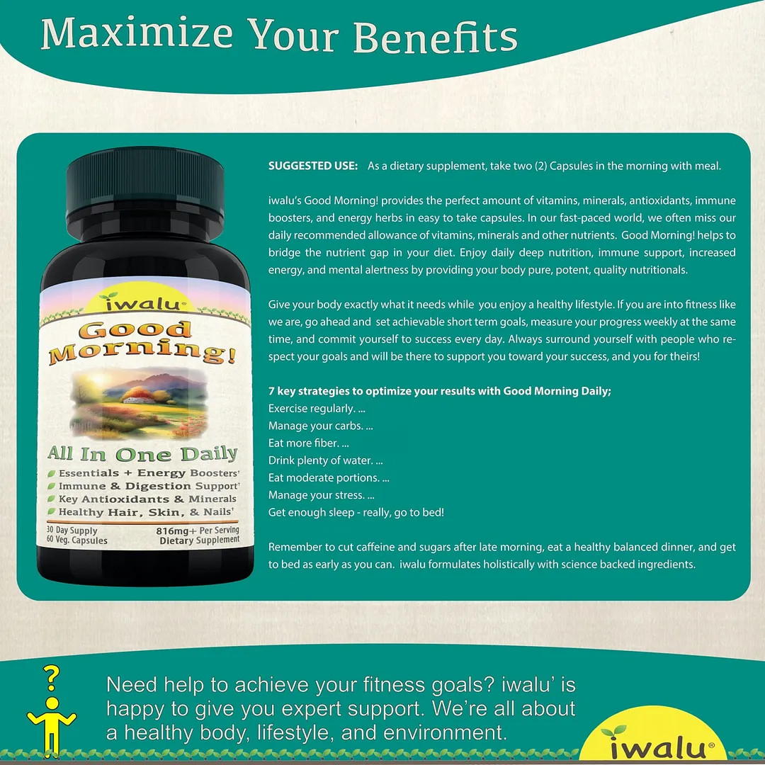 Vitamin B Complex Multivitamin | Best Supplement Capsules FREE SHIP