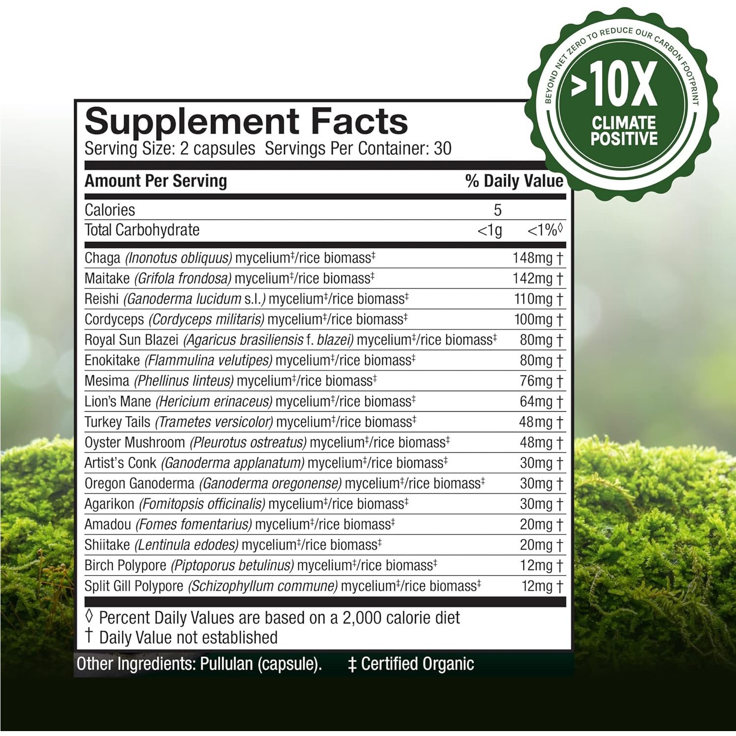 Fungi Perfecti Host Defense MyCommunity Comprehensive Immune Support,60 Veg Caps