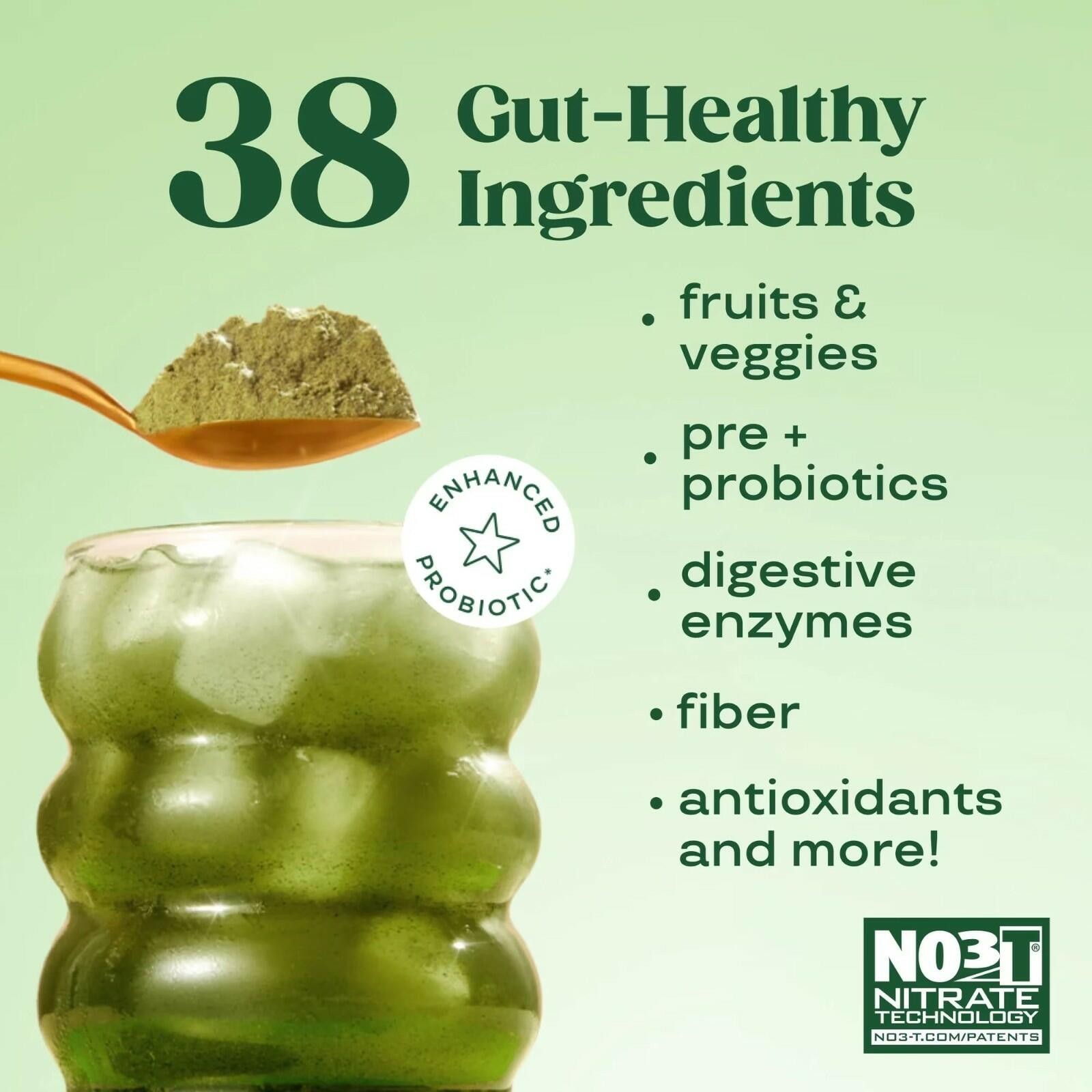 Bloom Greens & Superfoods Powder Strawberry Kiwi 48 Servings, EXP 09/26