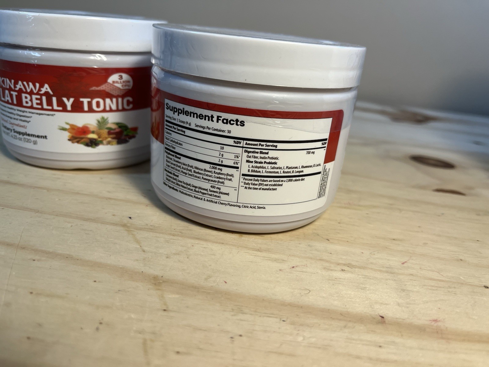 Okinawa Flat Belly Tonic Powder Weight Loss Dietary Supplement 2 Tubs Exp 08/23