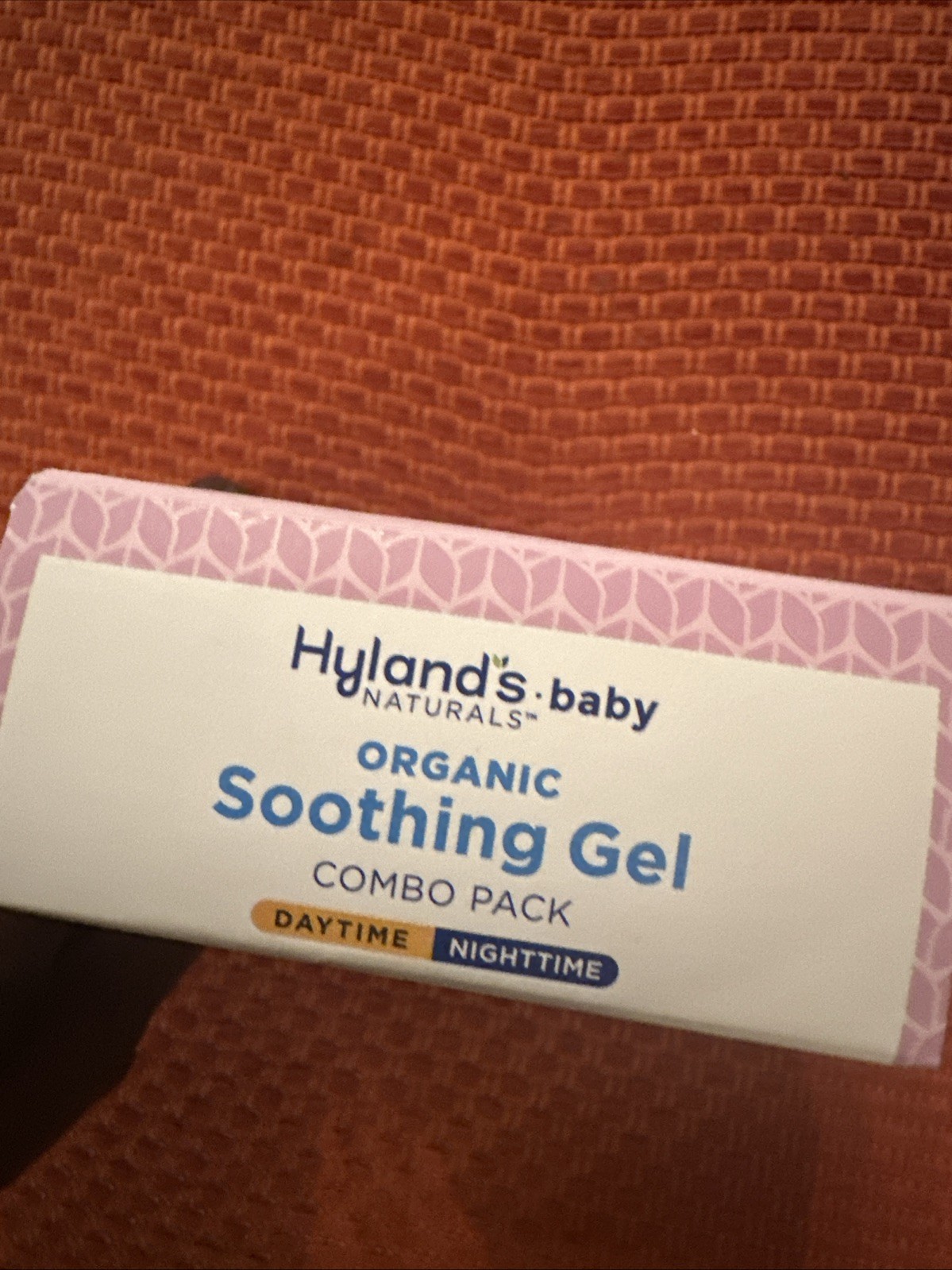 Hyland’s Naturals, Baby, Organic Soothing Gel Combo Pack Day/night Time Exp4/26