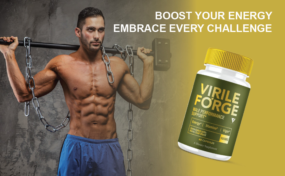 Virile Forge Pills, VirileForge Max Performance Capsules (60 Capsules)