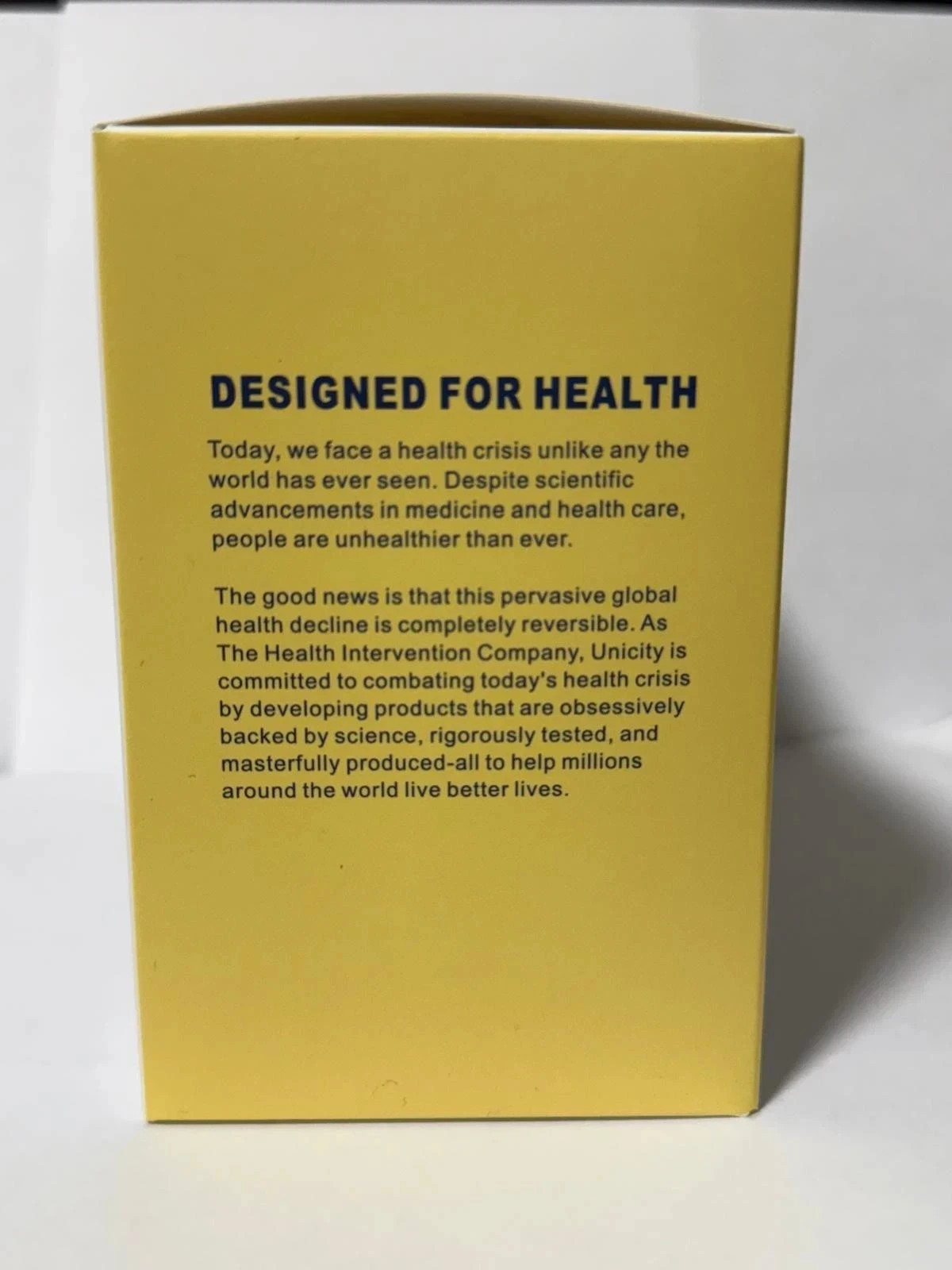 Unicity Unimate Lemon Flavor Supplement – Pack of 30 – New – Free Shipping