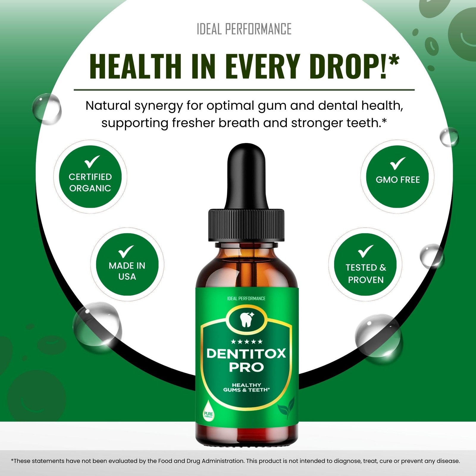 Dentetox General Wellness Supplement (5 Pack)