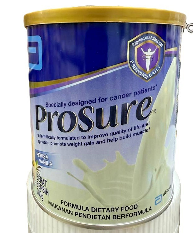 1 X Abbott Pro Sure Vanilla Milk High Protein, Prebiotic & EPA 380g