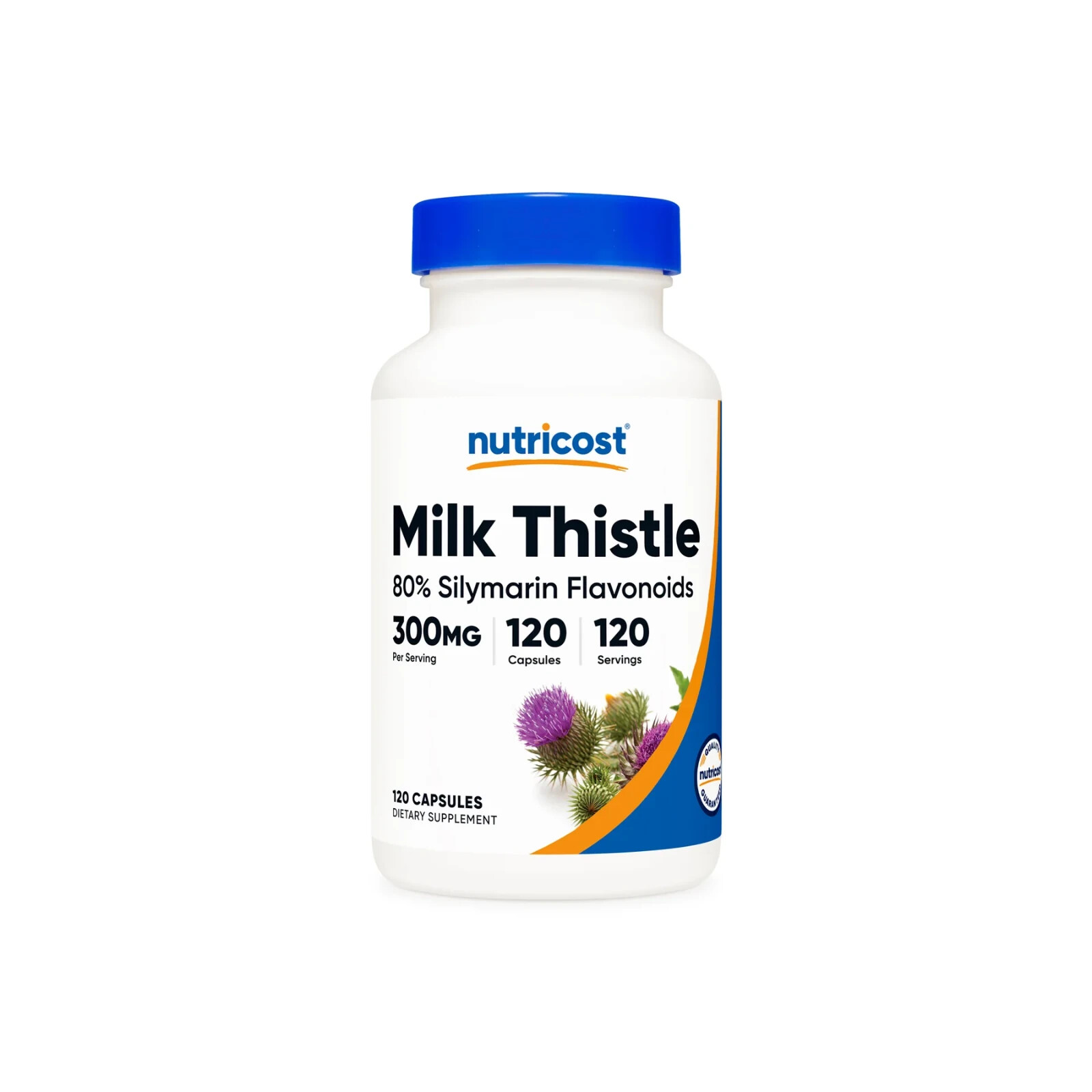 Nutricost Milk Thistle Extract 300mg 120vegcaps 120servings -EXP 07/2027