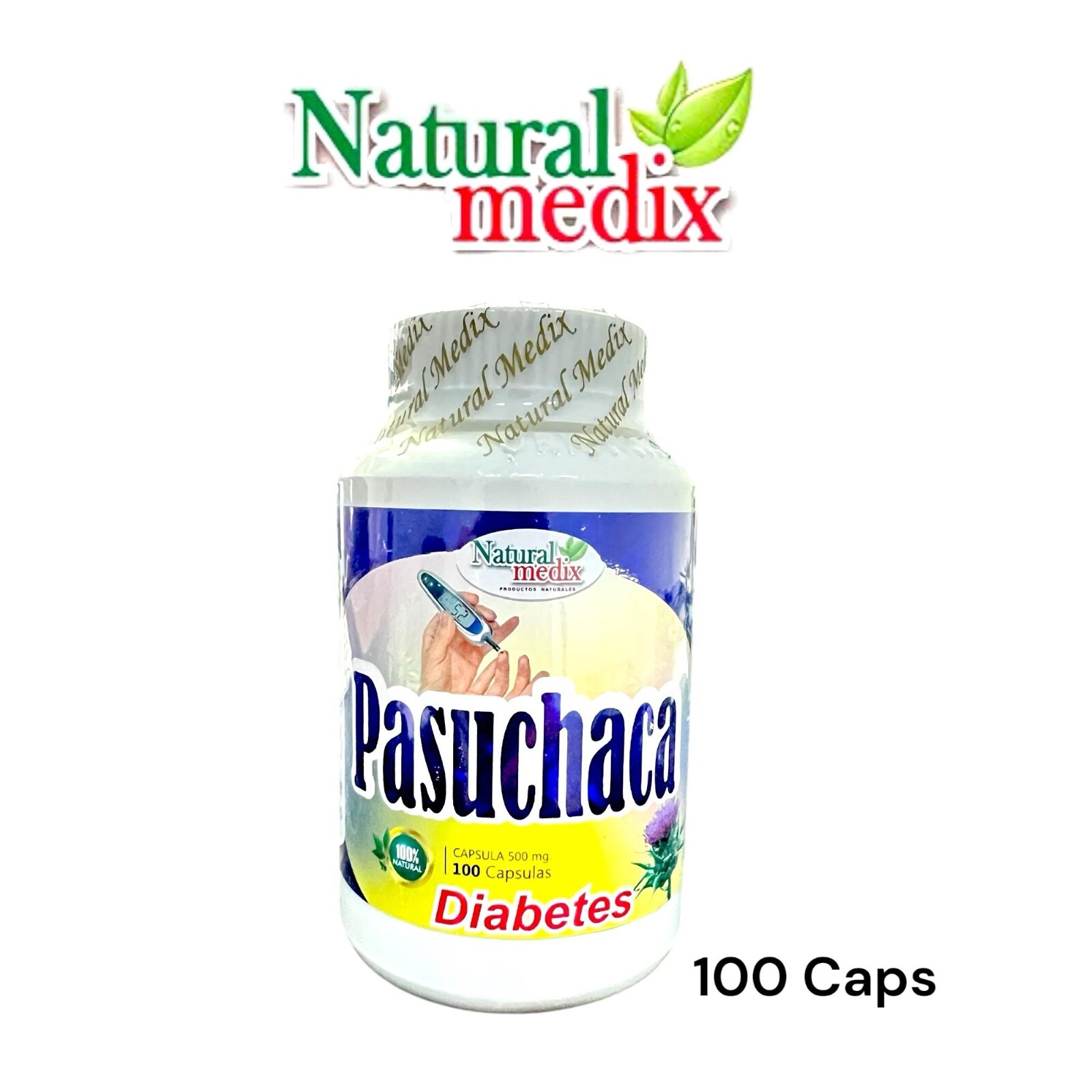 PASUCHACA PREMIUM CAPSULES HELPS MANAGE HEALTHY BLOOD SUGAR LEVELS – 100% PERU