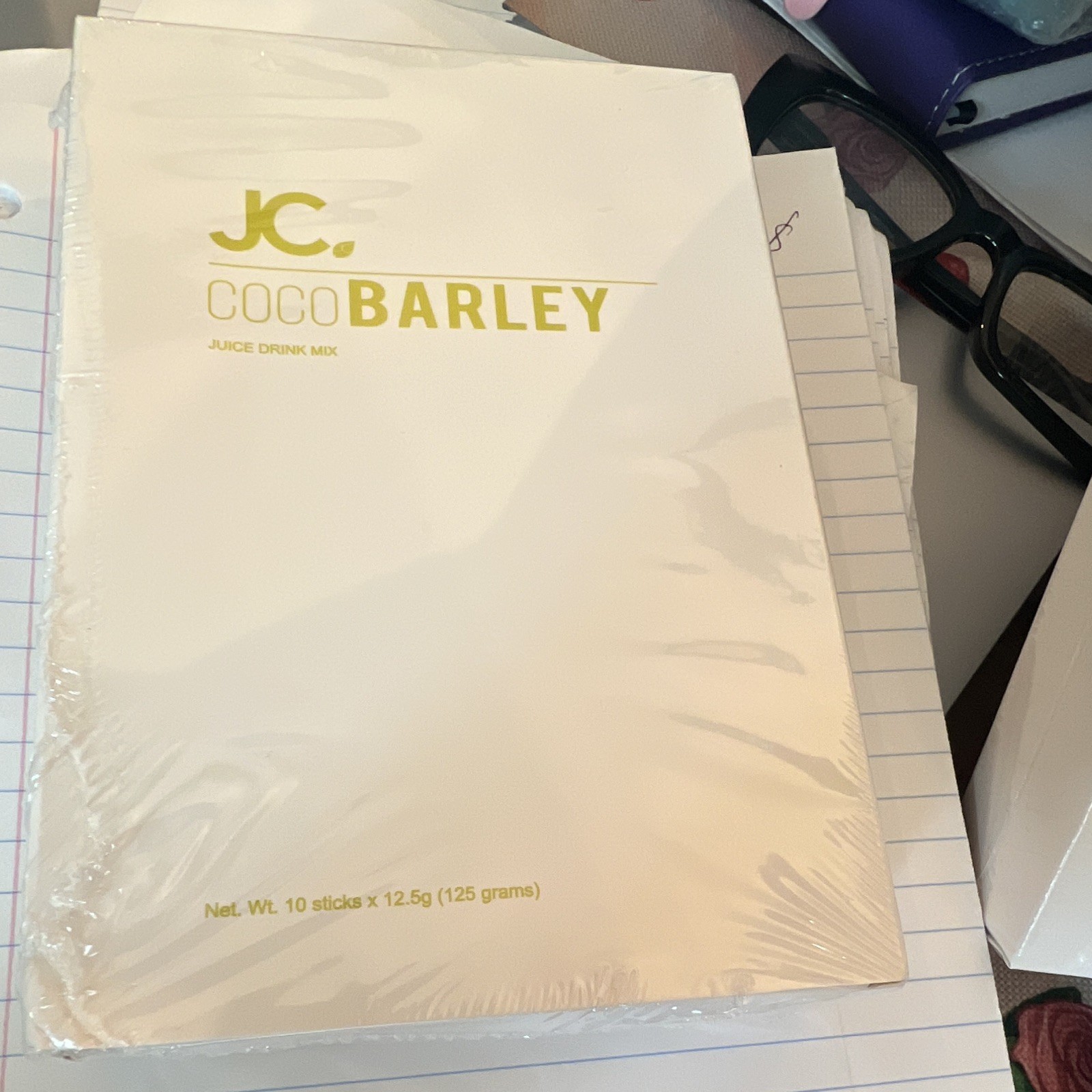 JC Coco Barley Juice Drink Mix Powder Vanilla 10 x 12.5g Sticks 125g Halal