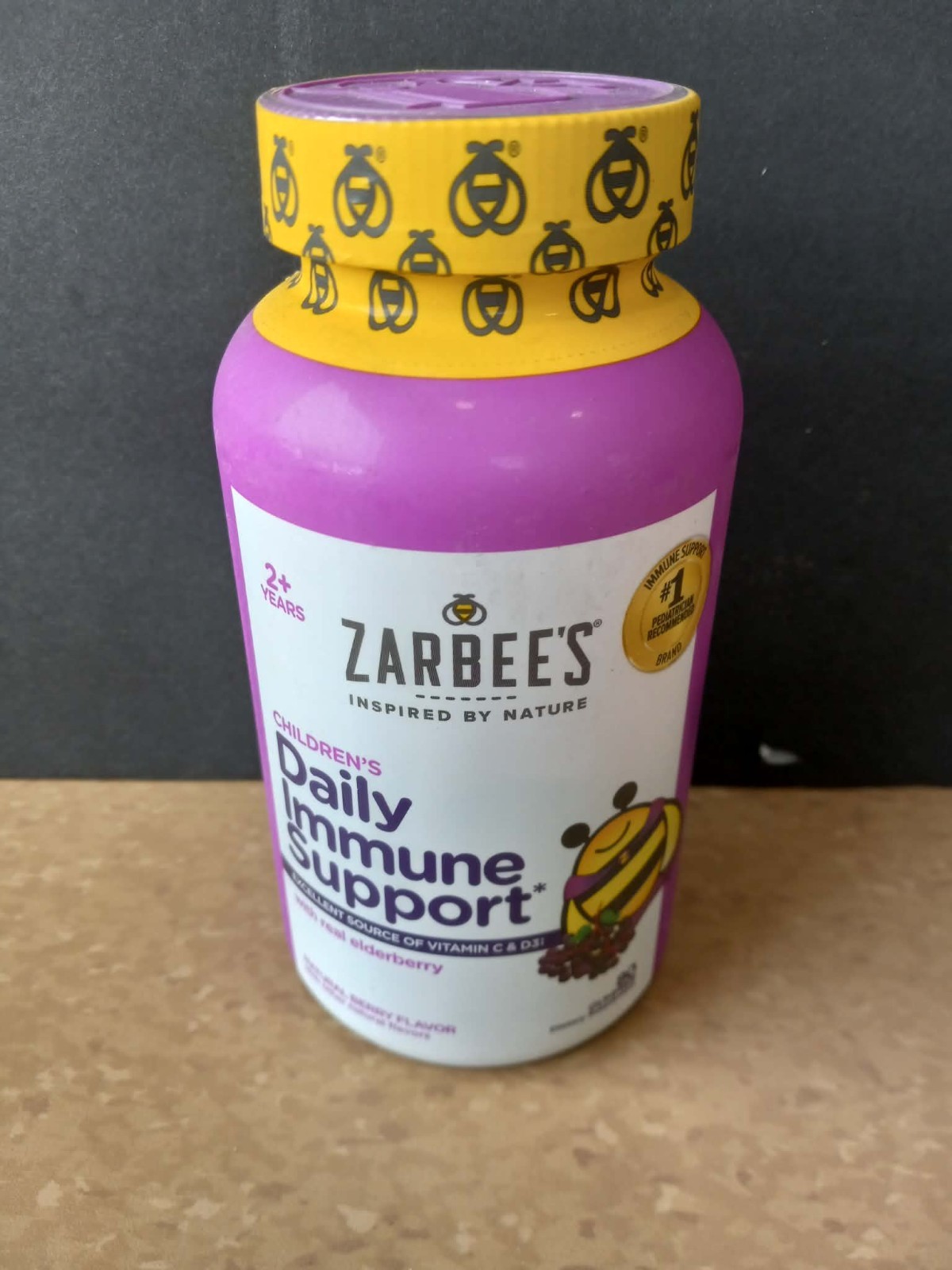 Zarbee’s Daily Immune Support Gummies for Children (Elderberry)