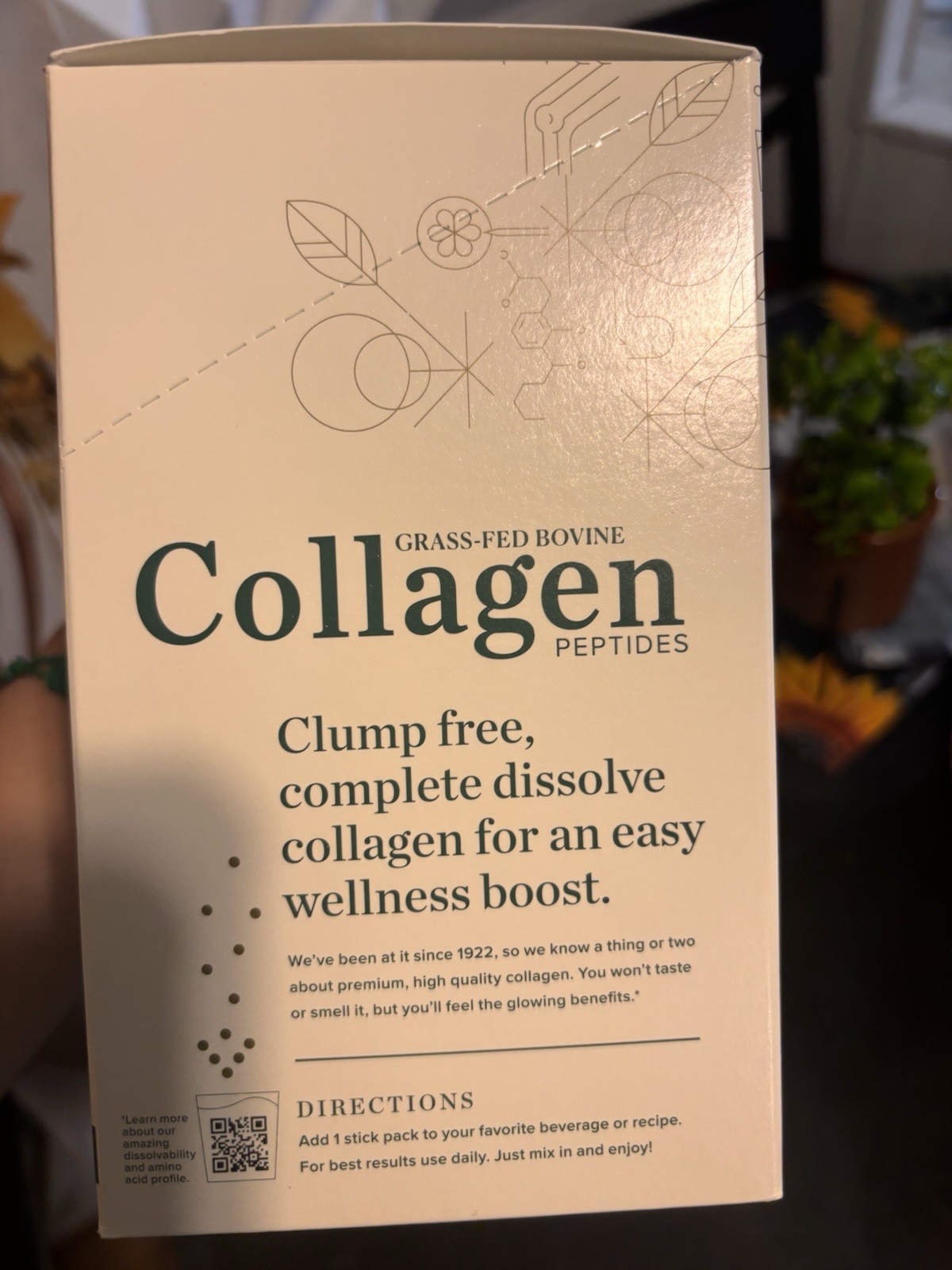 Great Lakes Wellness Collagen Peptides Bovine Unflavored Powder Stick Keto Paleo