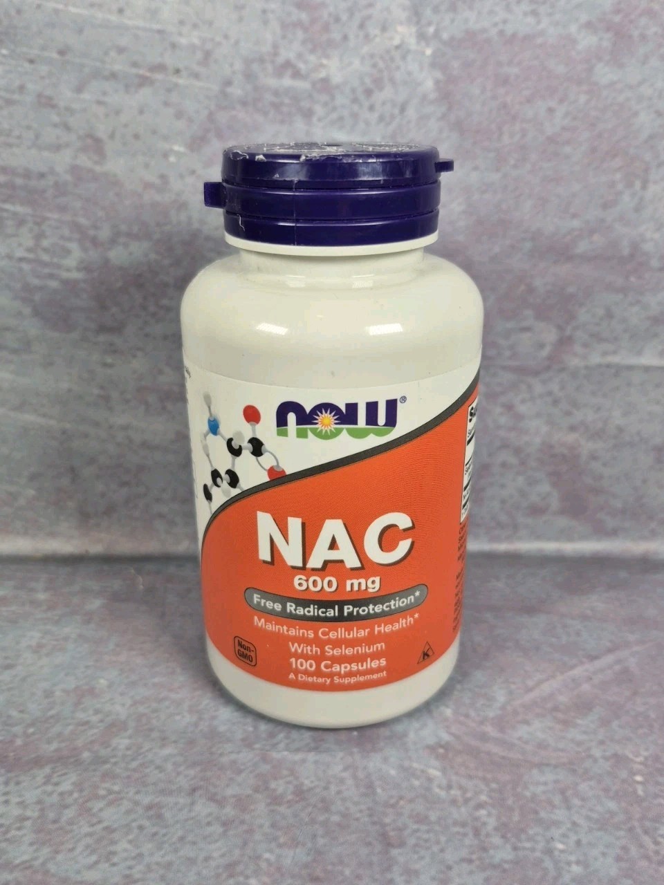 NOW FOODS NAC 600 mg 100 Veg Capsules