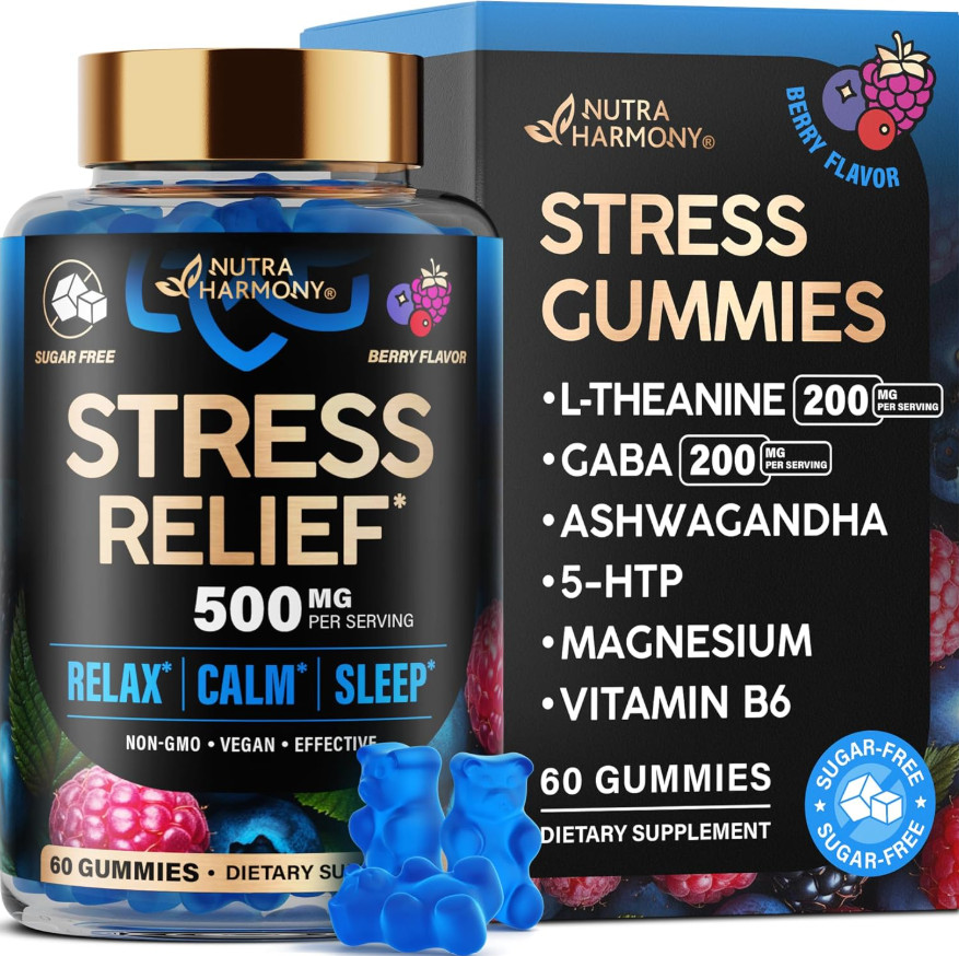 #1 Pastillas Para La Ansiedad Calmante Para Los Nervios, Antiestrés Dormir Mejor