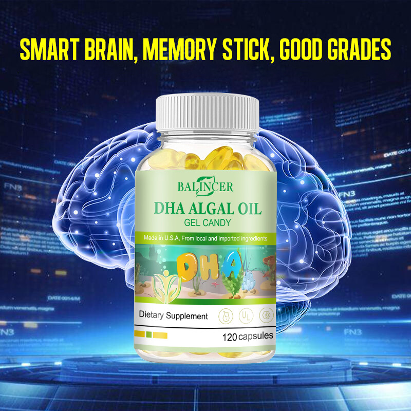 Omega 3 Dha Algal Oil Capsules 3x Strength 2250mg EPA & DHA, Highest Potency