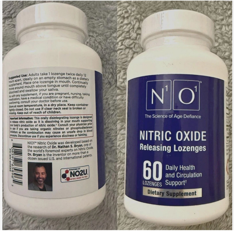 Circulation – Lozenges N1O1 60 Count Supplement For Heart Health Nitric Oxide