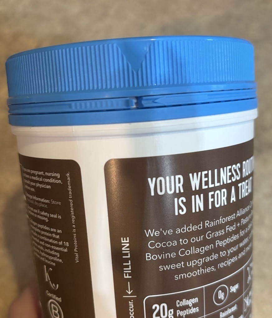 Vital Proteins Collagen Peptides Chocolate Flavor Dietary Supplement – 13.5oz