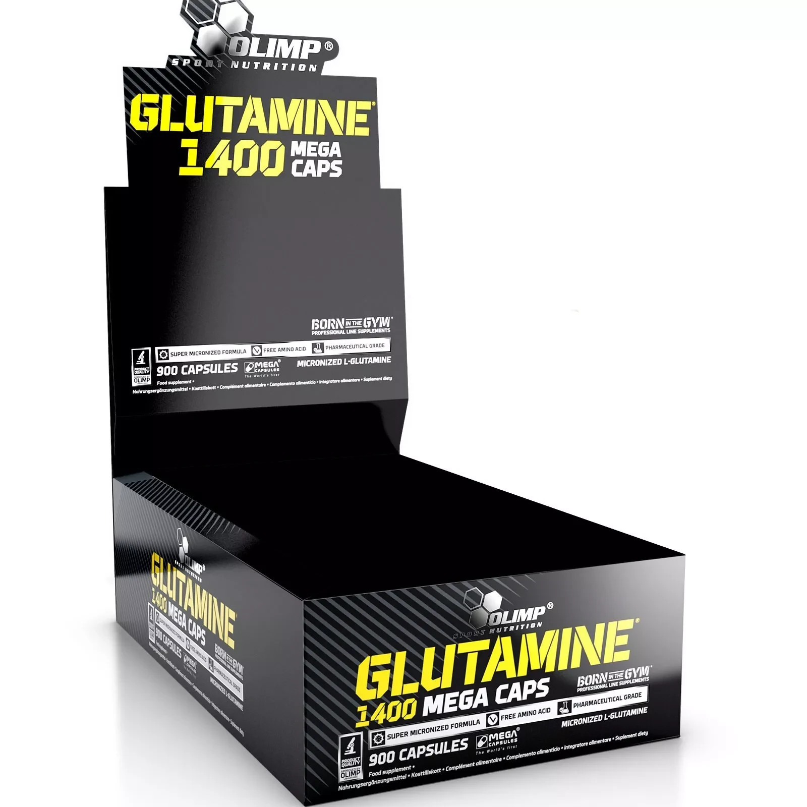 Anabolic Amino 5500 + Glutamine 60-180 Caps BCAA + Essential Acids Muscle Growth